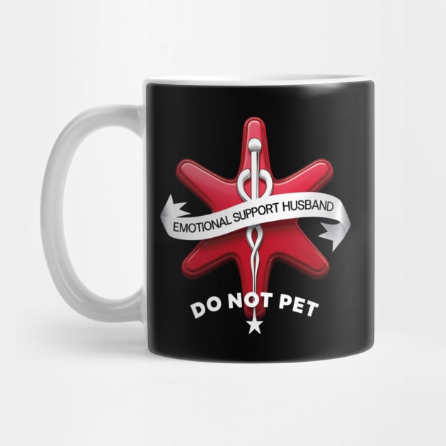 Emotional-Support-Husband-Do-Not-Pet by Creatifly Graphic Tees